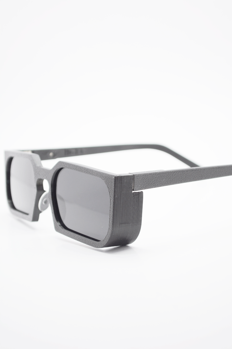 gafas de sol 3D flat c negro