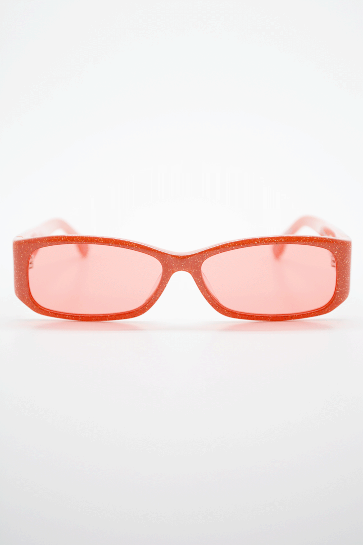 gafas de sol fifty8 breathe x not too fancy rojo glitter