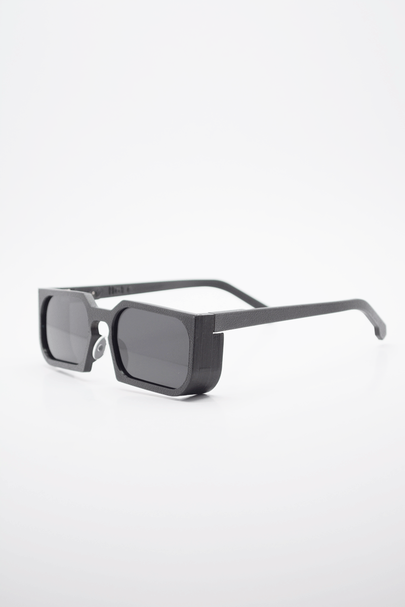 gafas de sol 3D flat c negro