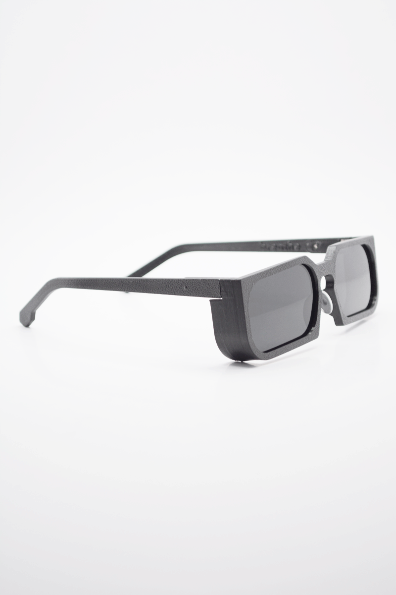 gafas de sol 3D flat c negro