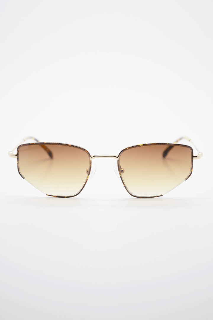 gafas de sol fourty6 carey dorado