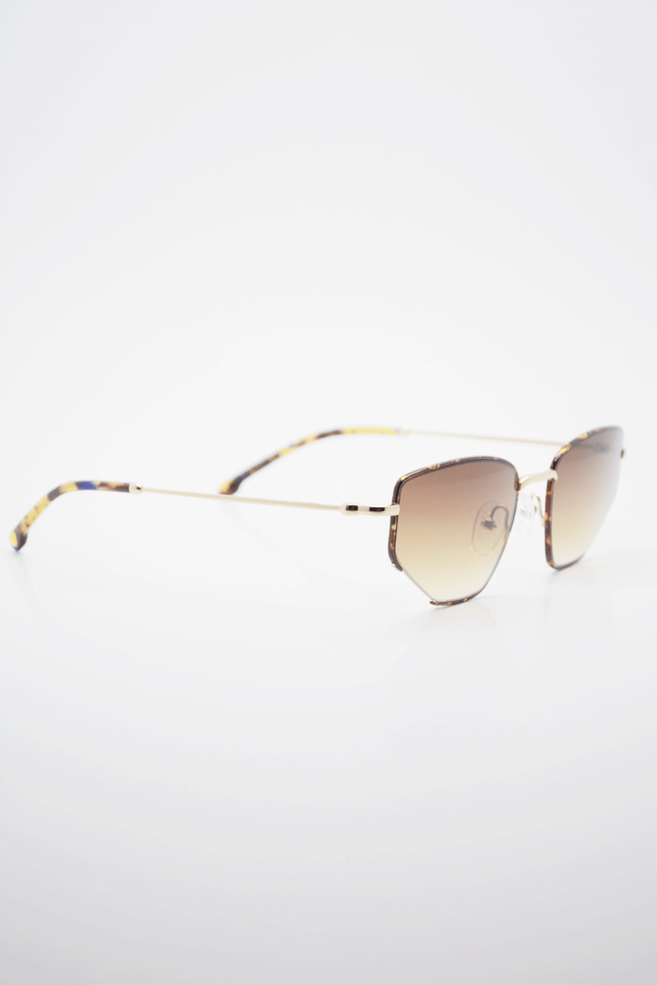 gafas de sol fourty6 carey dorado