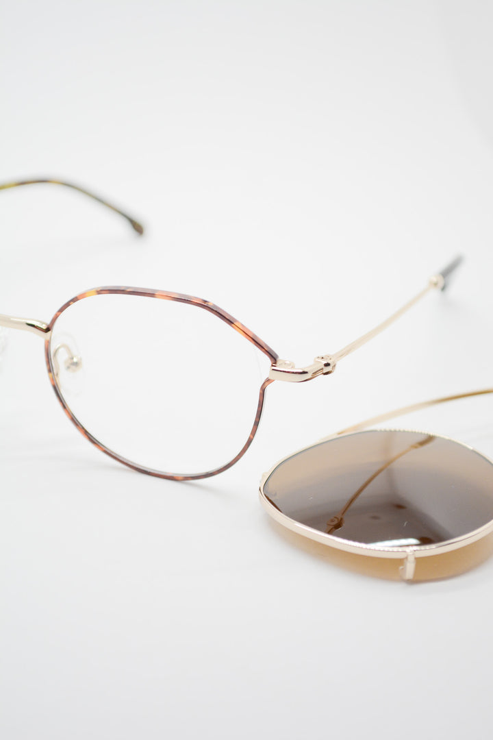 gafas de sol seventy4 carey dorado