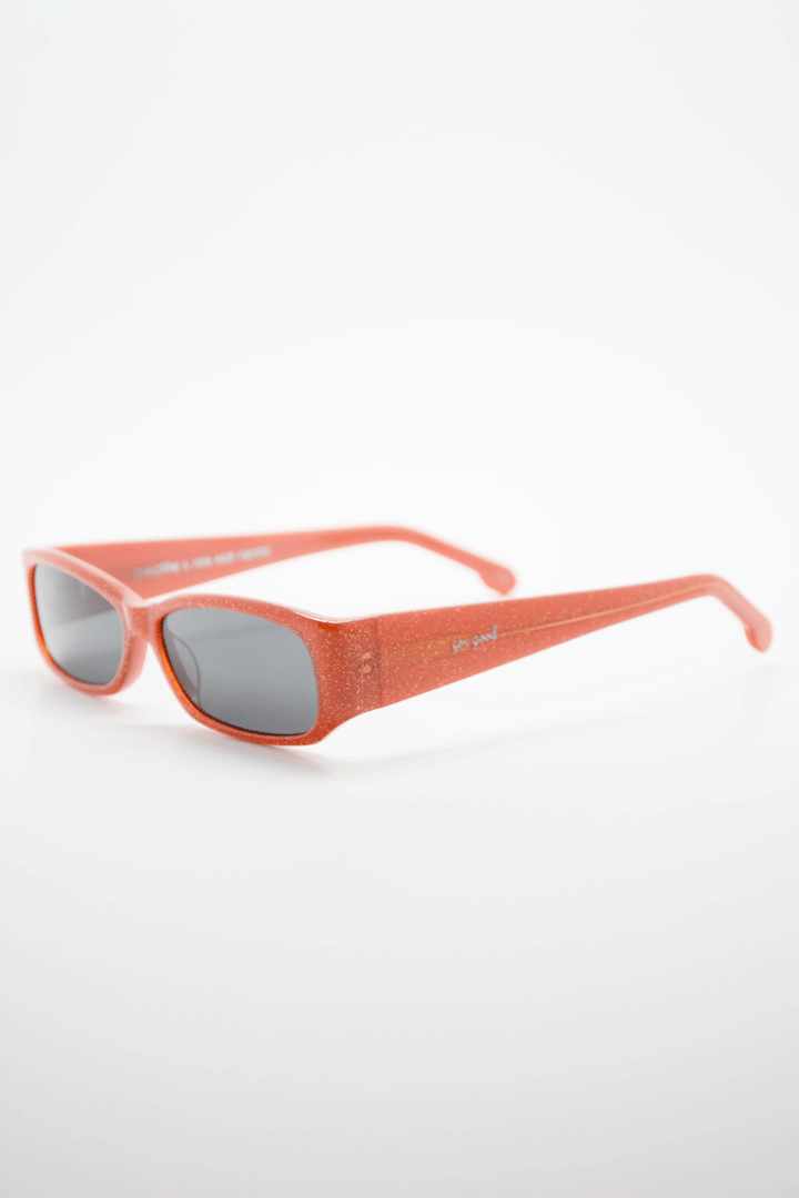gafas de sol fifty8 breathe x not too fancy rojo glitter
