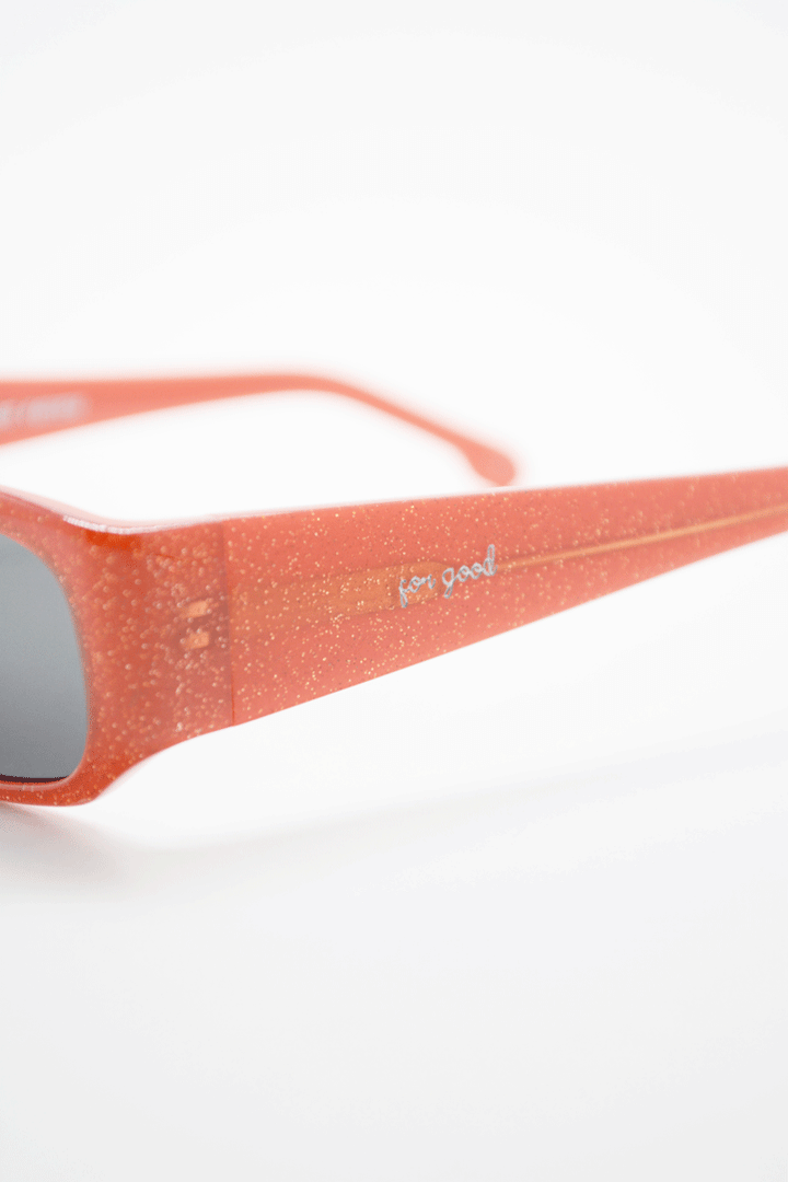 gafas de sol fifty8 breathe x not too fancy rojo glitter