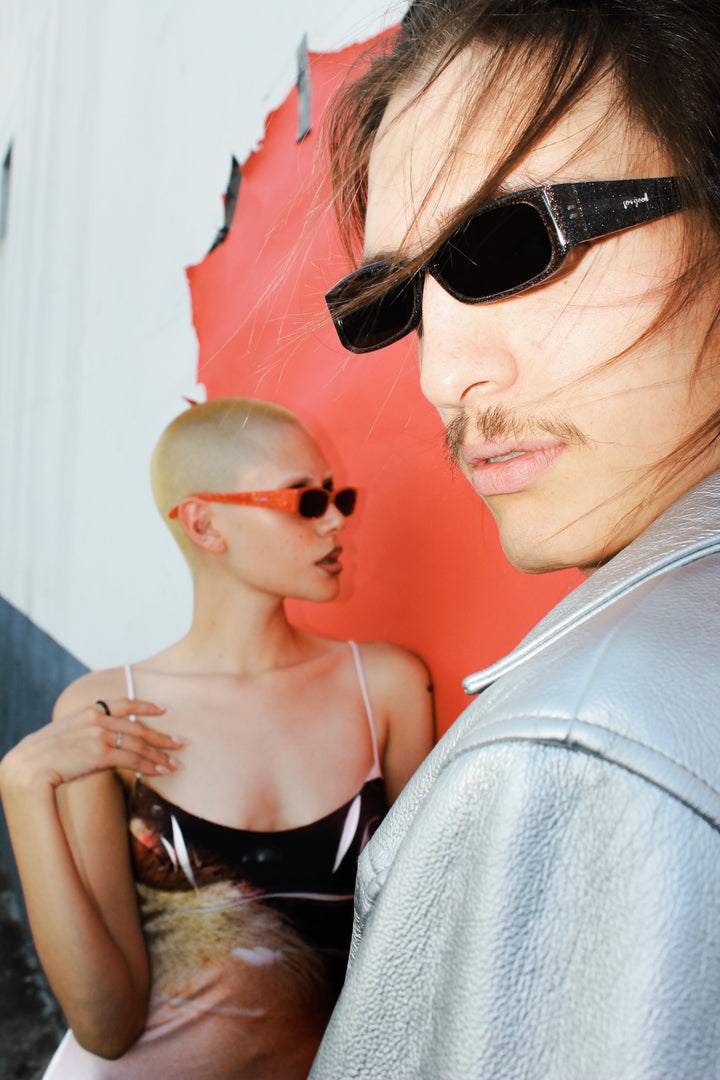 gafas de sol fifty8 breathe x not too fancy negro glitter
