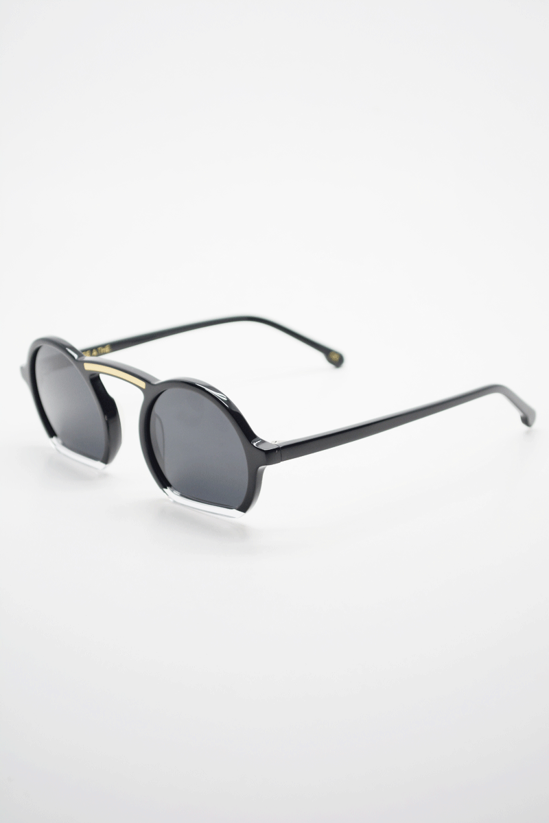 Color_Negro Transparente Dorado-Negro (BlkCG-Blk)