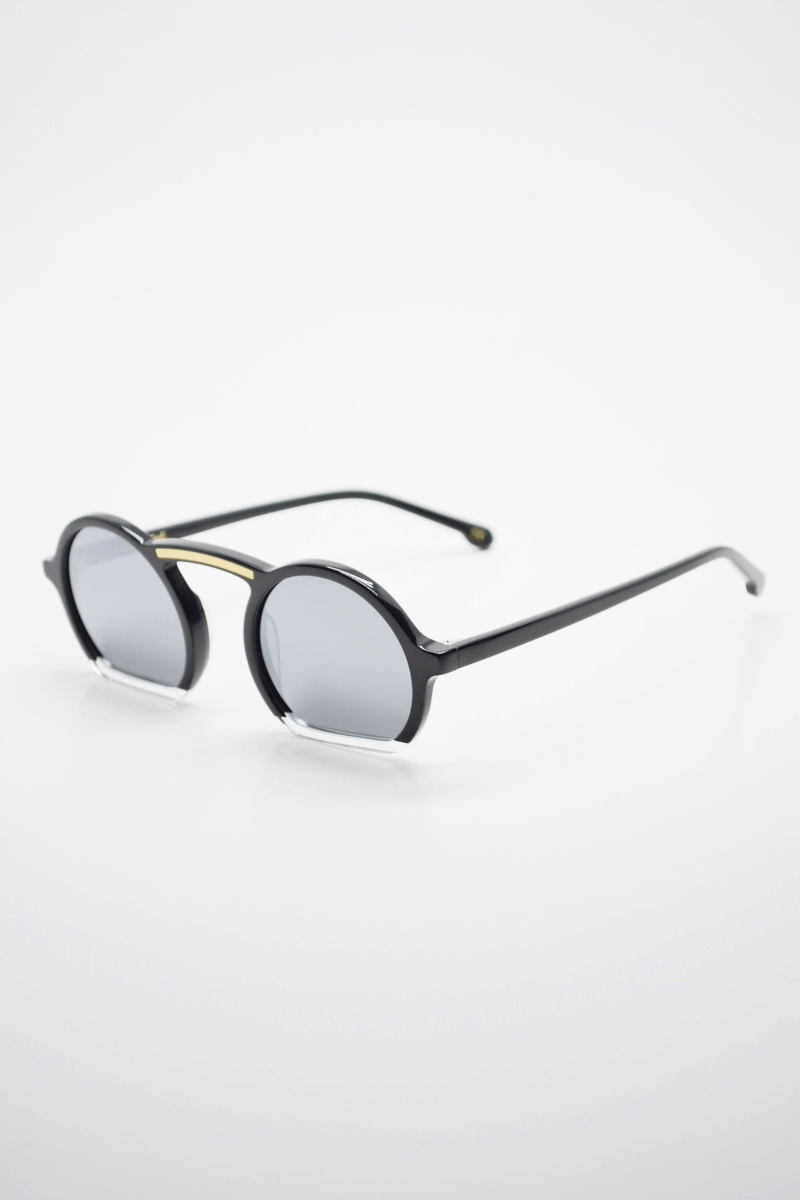 Color_Negro Transparente Dorado-Plateado (BlkCG-Slv)